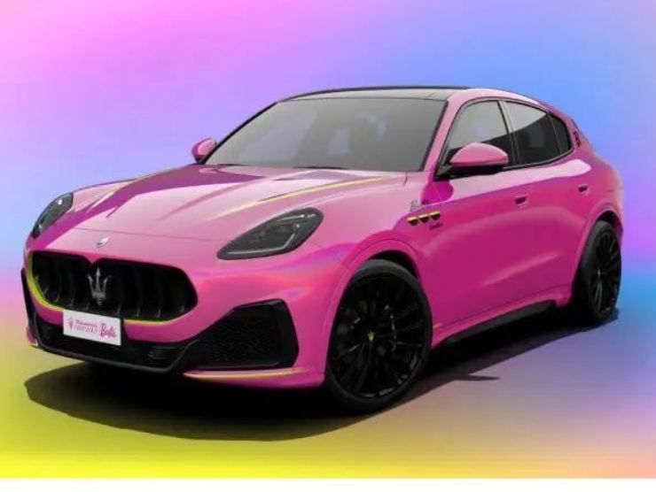 Maserati grecale Barbie (web source) 29.10.2022 fuoristrada