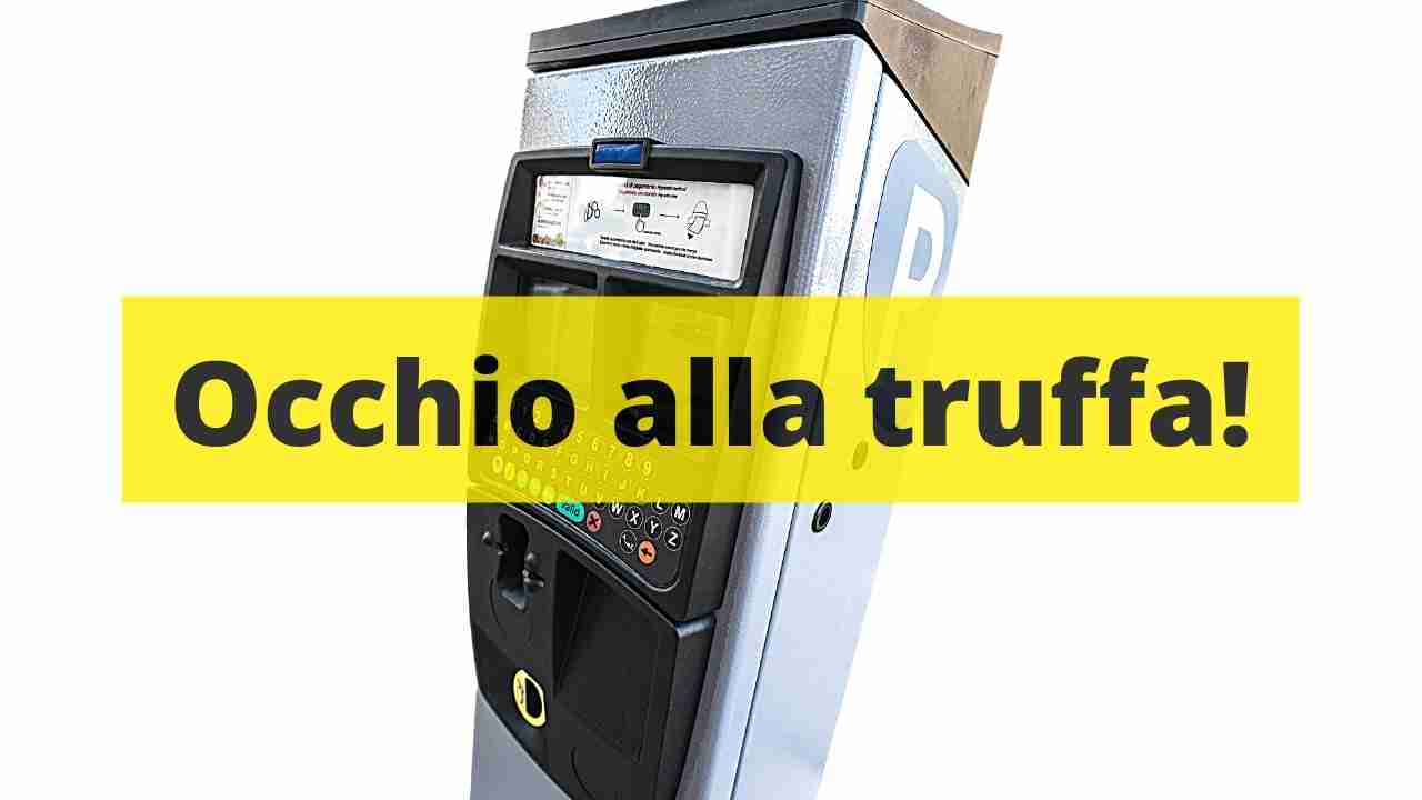 Parcometro truffa