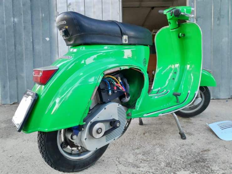 Vespa Vaielettrico 26/10/2022 Fuoristrada