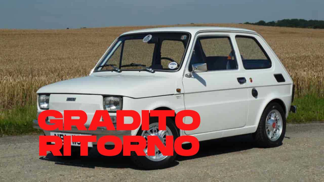 Ritorna la Fiat 126