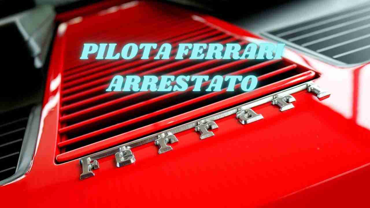 Pilota Ferrari arrestato, incredibile ma vero (Canva) 1 novembre 2022 fuoristrada.it