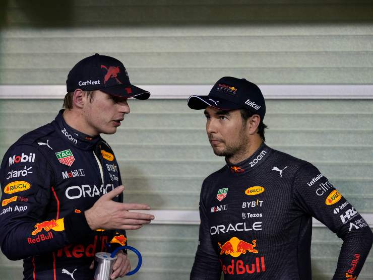 Sergio Perez e Max Verstappen 24 novembre 2022 fuoristrada.it