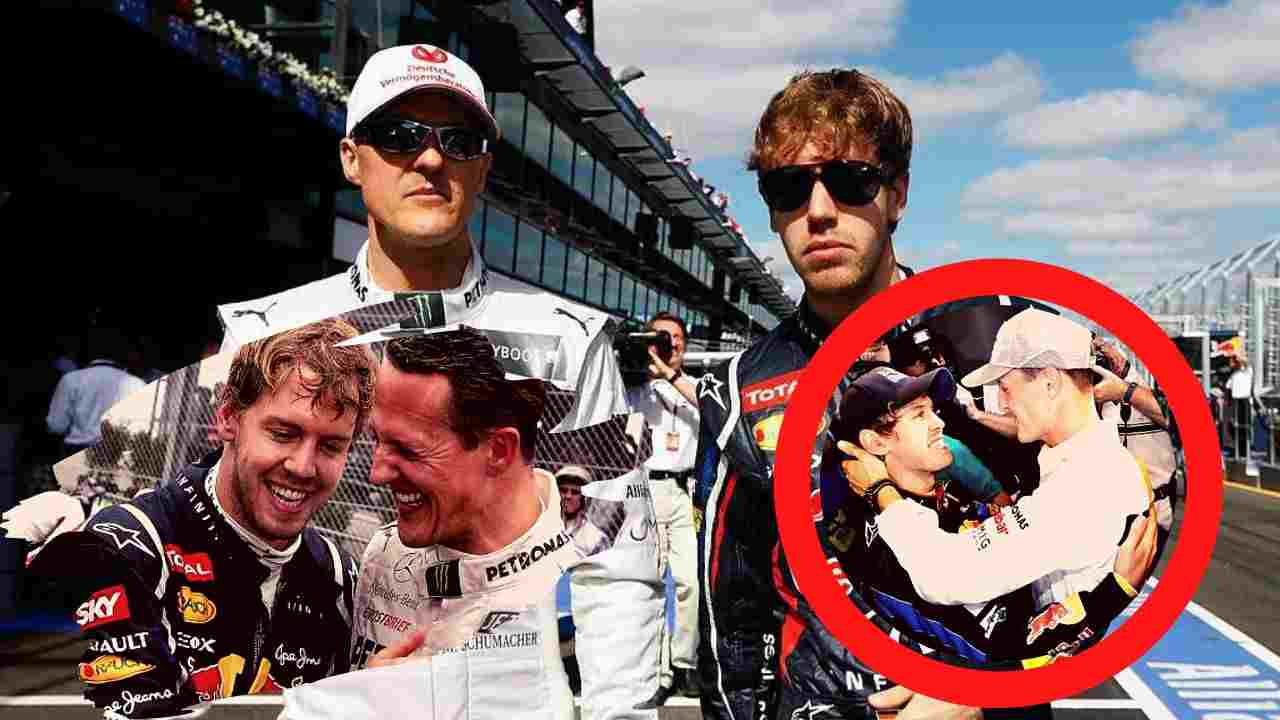 Michael Schumacher e Sebastian Vettel 23 novembre 2022 fuoristrada.it