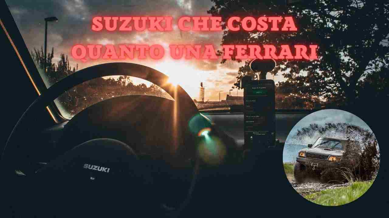 Suzuki che costa quanto una Ferrari, ed è un fuoristrada (Canva) 2 novembre 2022 fuoristrada.it