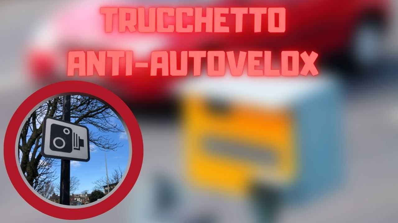 Il trucchetto anti-autovelox che non conosci di sicuro: di cosa si tratta 24 novembre 2022 fuoristrada.it