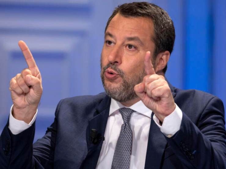 Il ministro dei Trasporti e delle Infrastrutture Matteo Salvini (Ansa) 18.12.2022 fuoristrada