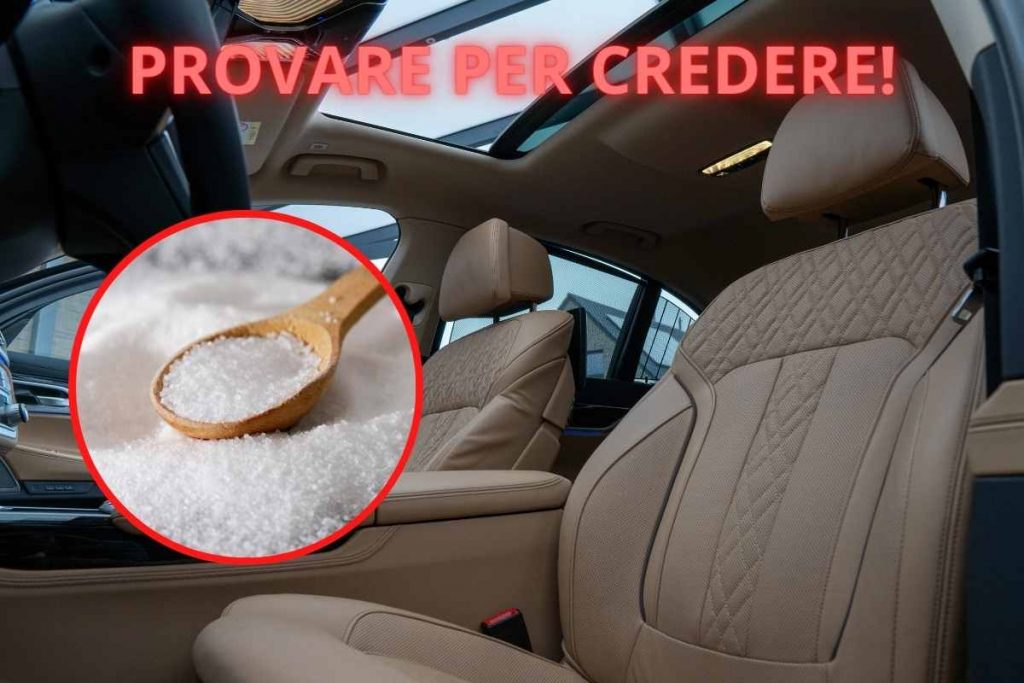 Un bicchiere di sale in auto può salvarti la vita: la soluzione che tutti stavano aspettando