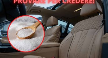 Un bicchiere di sale in auto può salvarti la vita: la soluzione che tutti stavano aspettando
