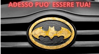 La Batmobile di Batman prende vita: motore elettrico e velocità limitata, ecco quanto costa