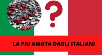 Quali sono le auto preferite dagli italiani? Le italiane fuori dal podio, la classifica