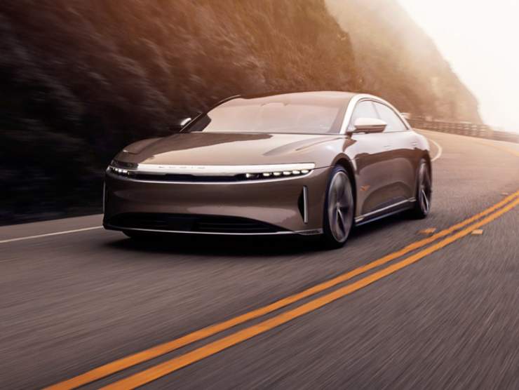 Lucid Motors Air (Ansa) 12.12.2022 fuoristrada