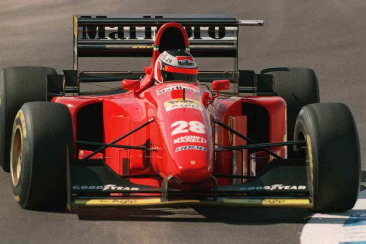 Gerhard Berger alla guida della Ferrari (Web source) 15 gennaio 2023 fuoristrada.it