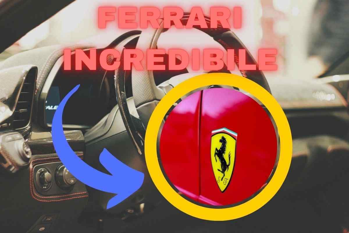 Ferrari, questa in particolare è davvero incredibile 1 gennaio 2023 fuoristrada.it