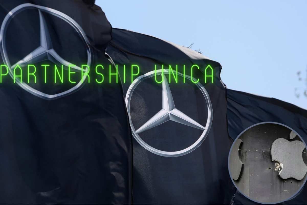 Mercedes Apple Partnership 9/1/22 (Fuoristrada.it)