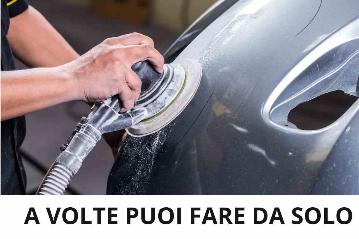 auto danneggiata carrozziere