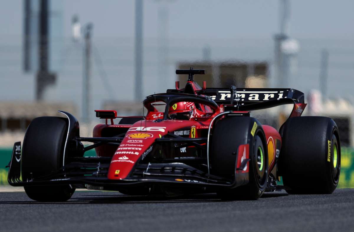 Ferrari SF-23 Bahrain test
