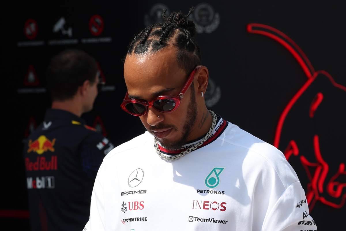 Lewis Hamilton scintille Mercedes