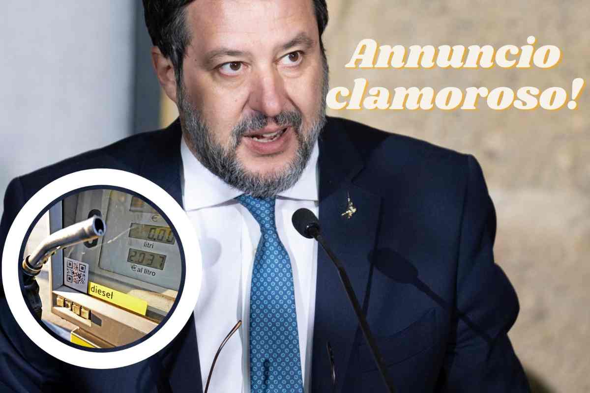 Salvini annuncio diesel benzina1332023 Fuoristrada.it