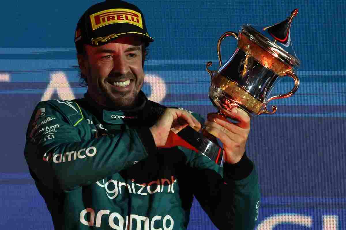 Alonso Bahrain podio