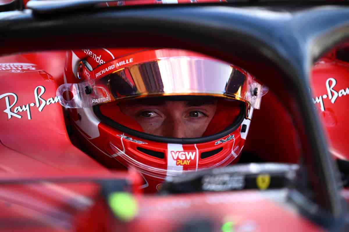 Charles Leclerc in auto
