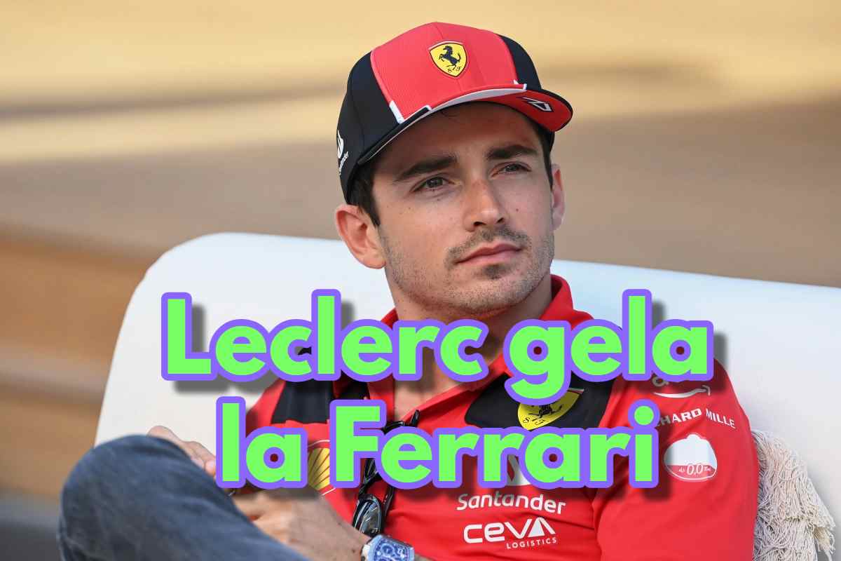 Leclerc dichiarazioni Ferrari