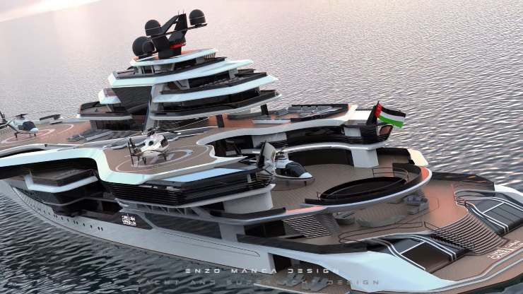 UAE One, le caratteristiche dello Yacht