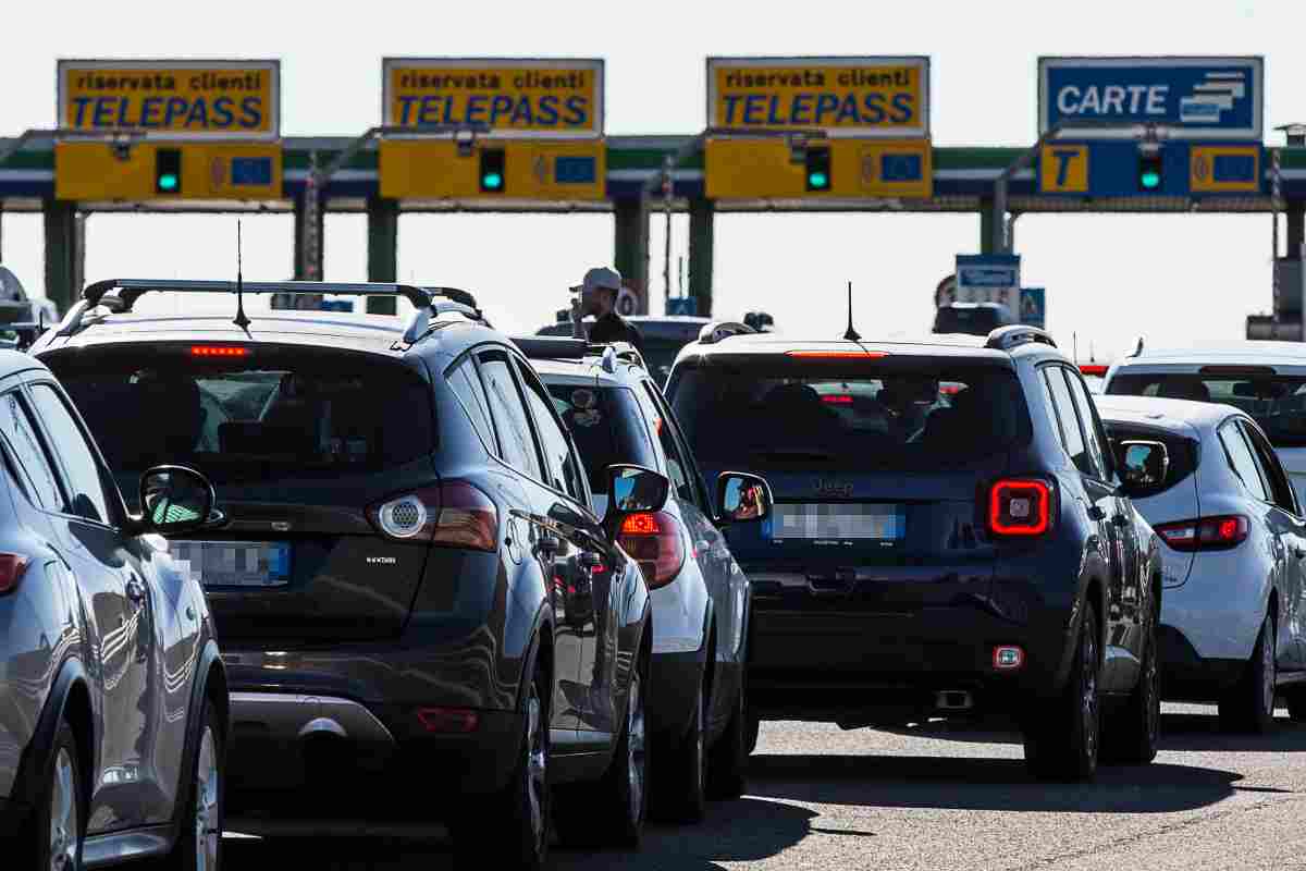 Caselli telepass in autostrada