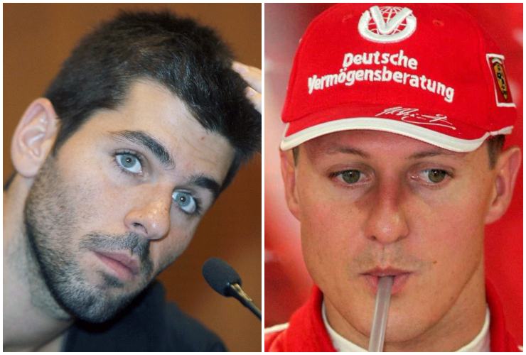 alguersuari su michael schumacher