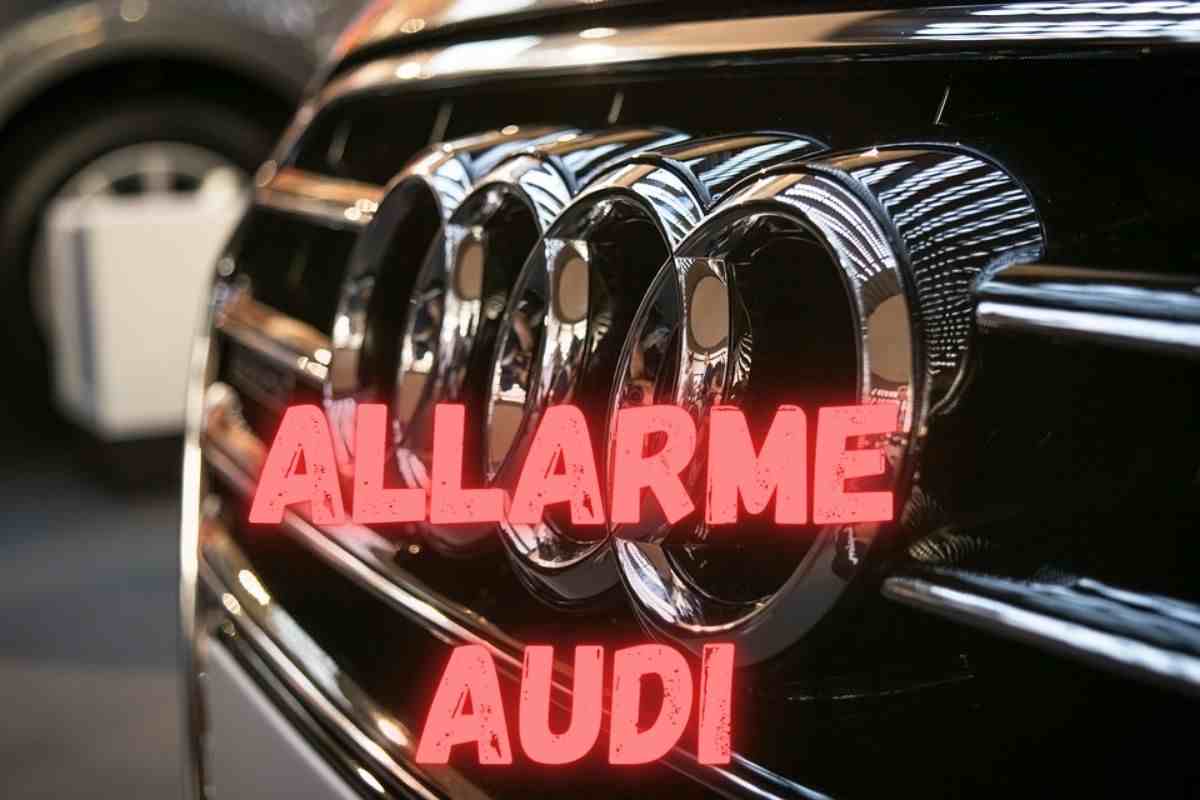 allarme audi