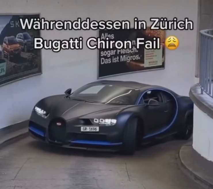 Bugatti Incastrata (Instagram)