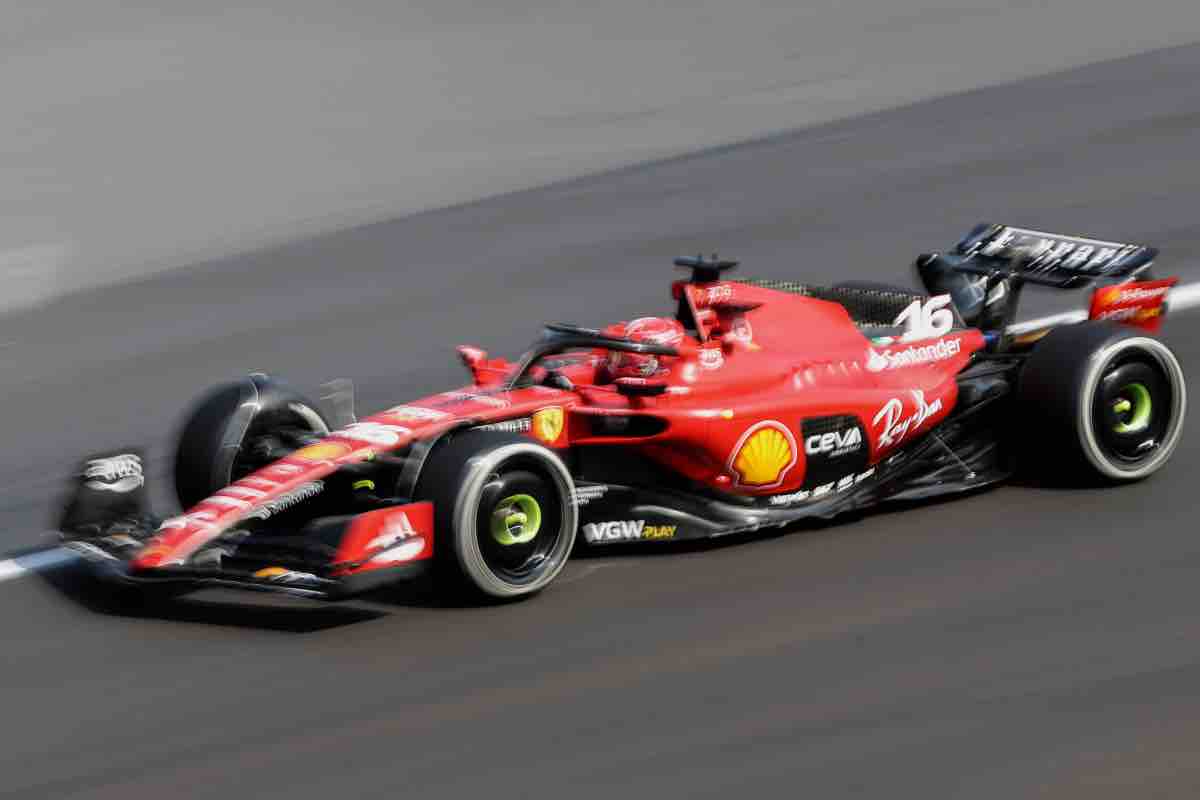 La Ferrari di Leclerc 
