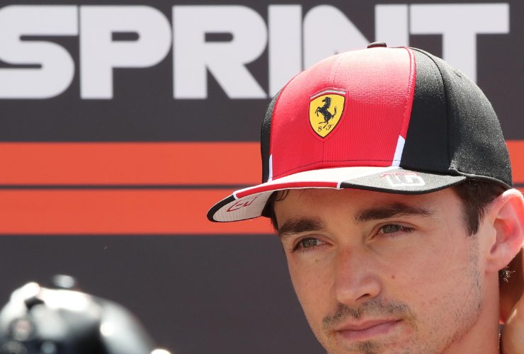 La preoccupazione di Charles Leclerc