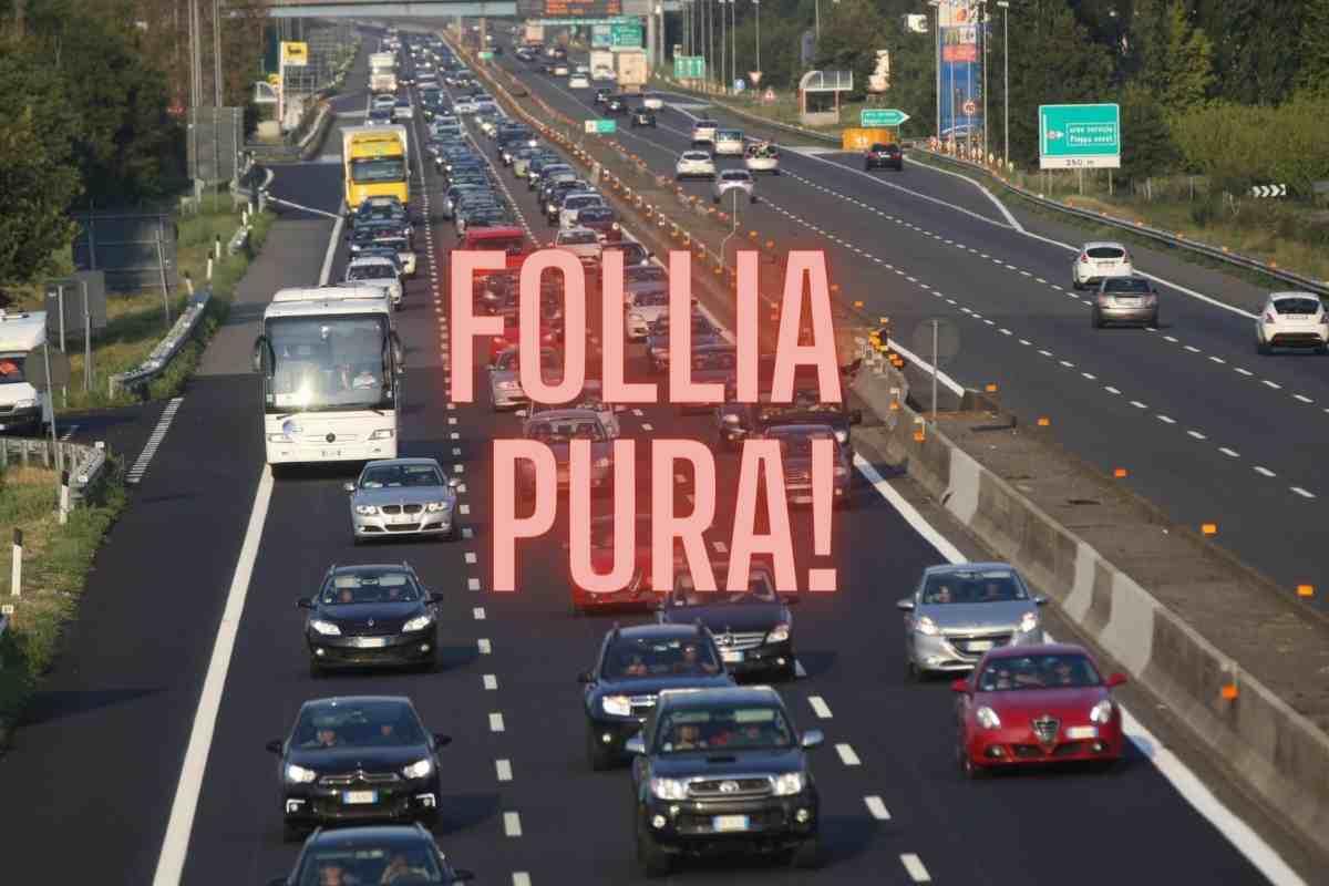 Autostrada contromano