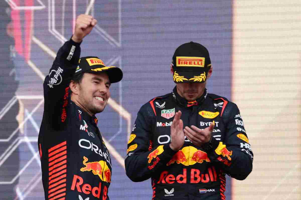 Perez e Verstappen a Baku