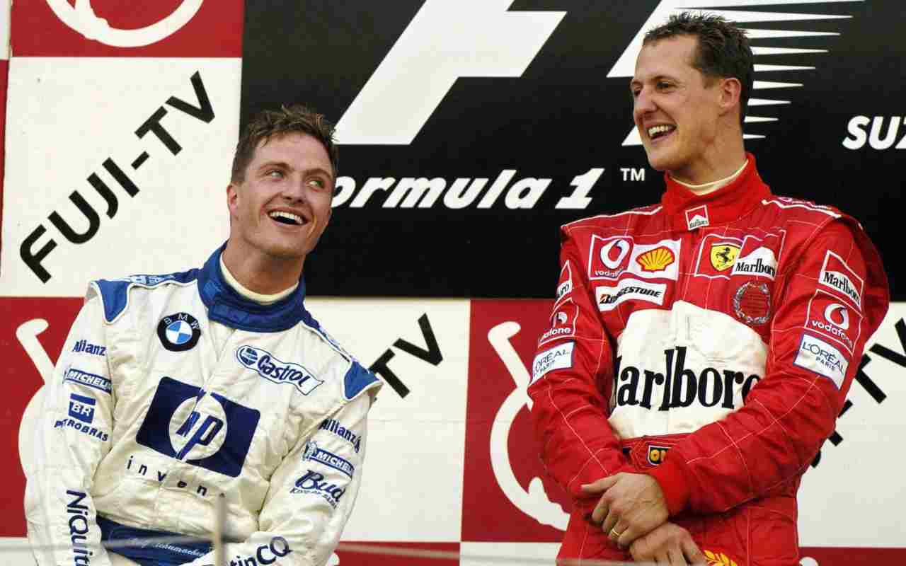 Schumacher contro i bodyguard della F1