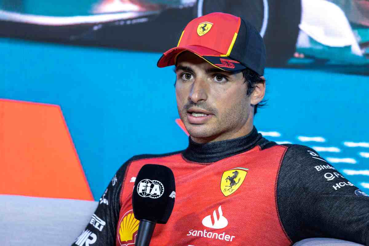 Carlos Sainz paura per la Ferrari