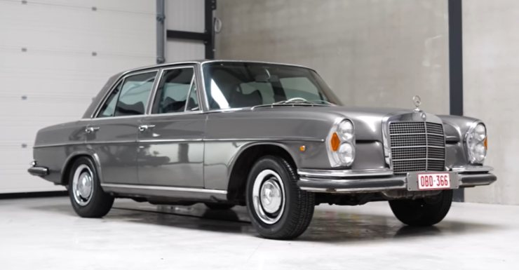 Mercedes W108 lavaggio