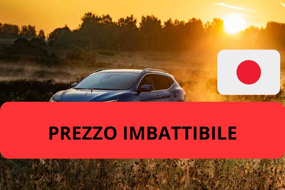 suv giapponese economico su strada