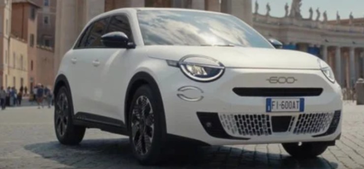Fiat 600 elettrica video