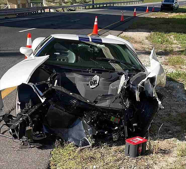 Ford GT tragico incidente