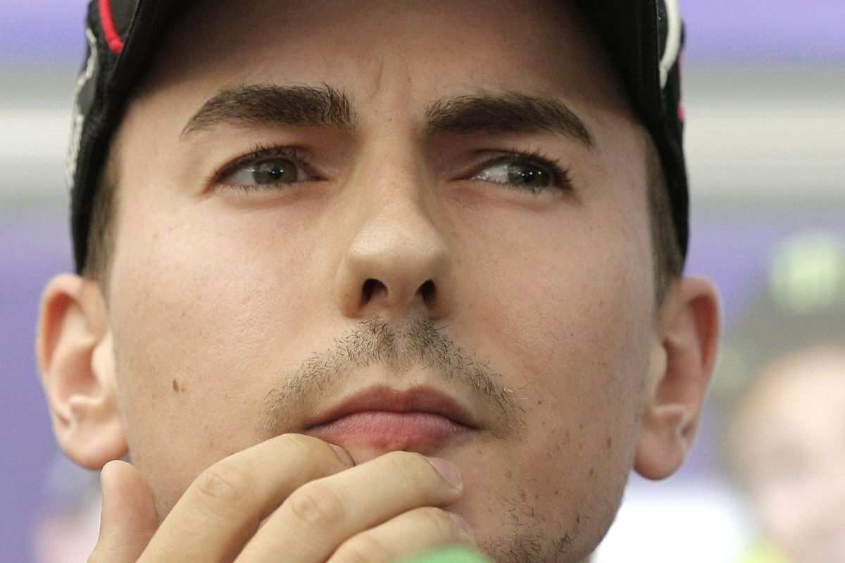 Jorge Lorenzo incidente