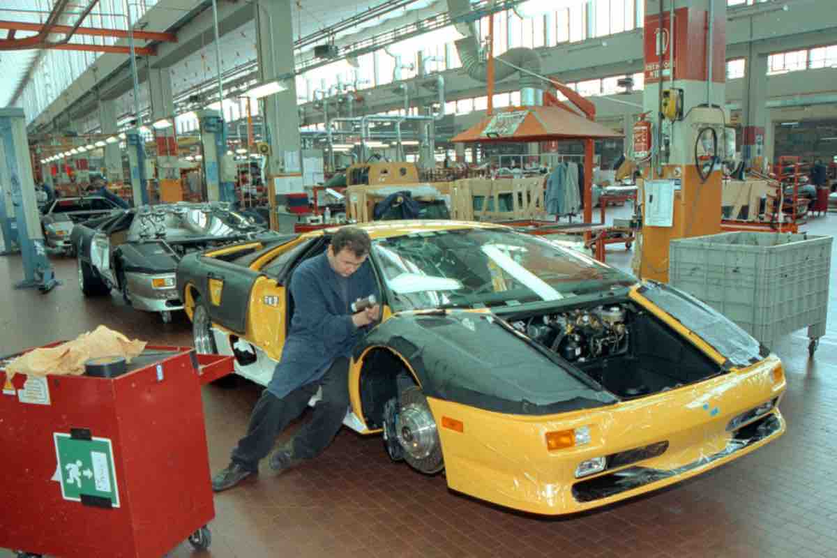 lamborghini addio motore termico