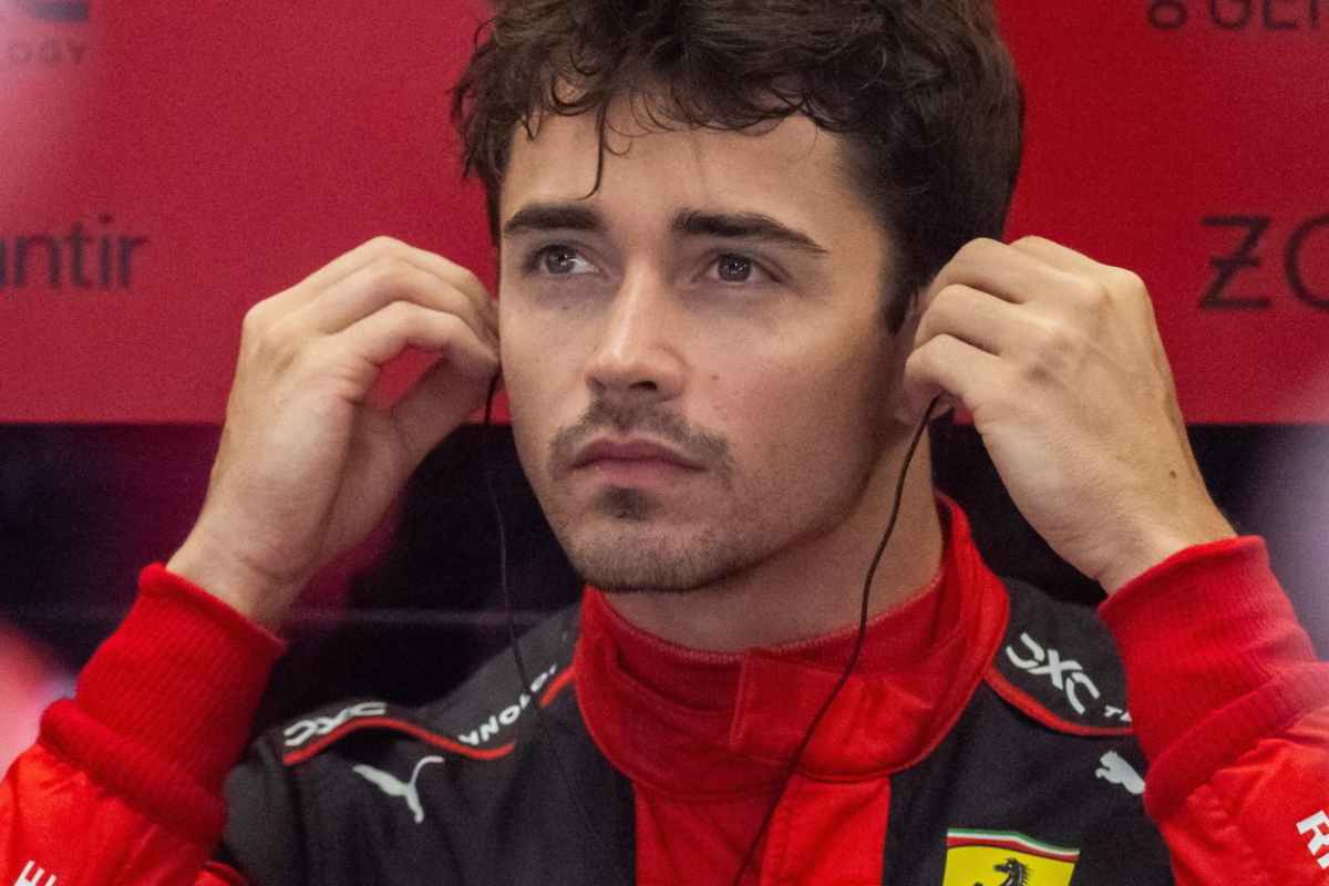 Ferrari Charles Leclerc gara budapest