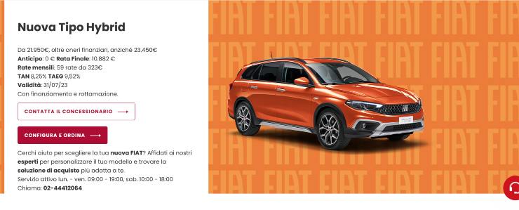 Fiat Tipo offerta che occasione