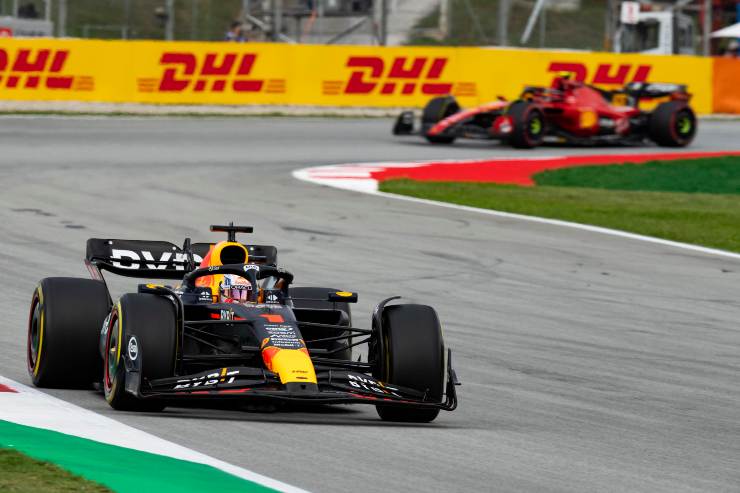 Max Verstappen e la sua utilitaria