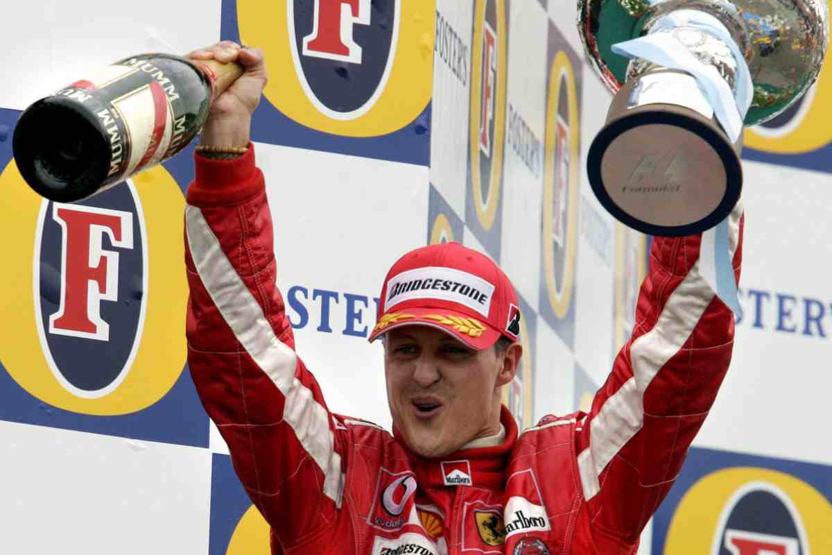 All'asta una Ferrari di Michael Schumacher