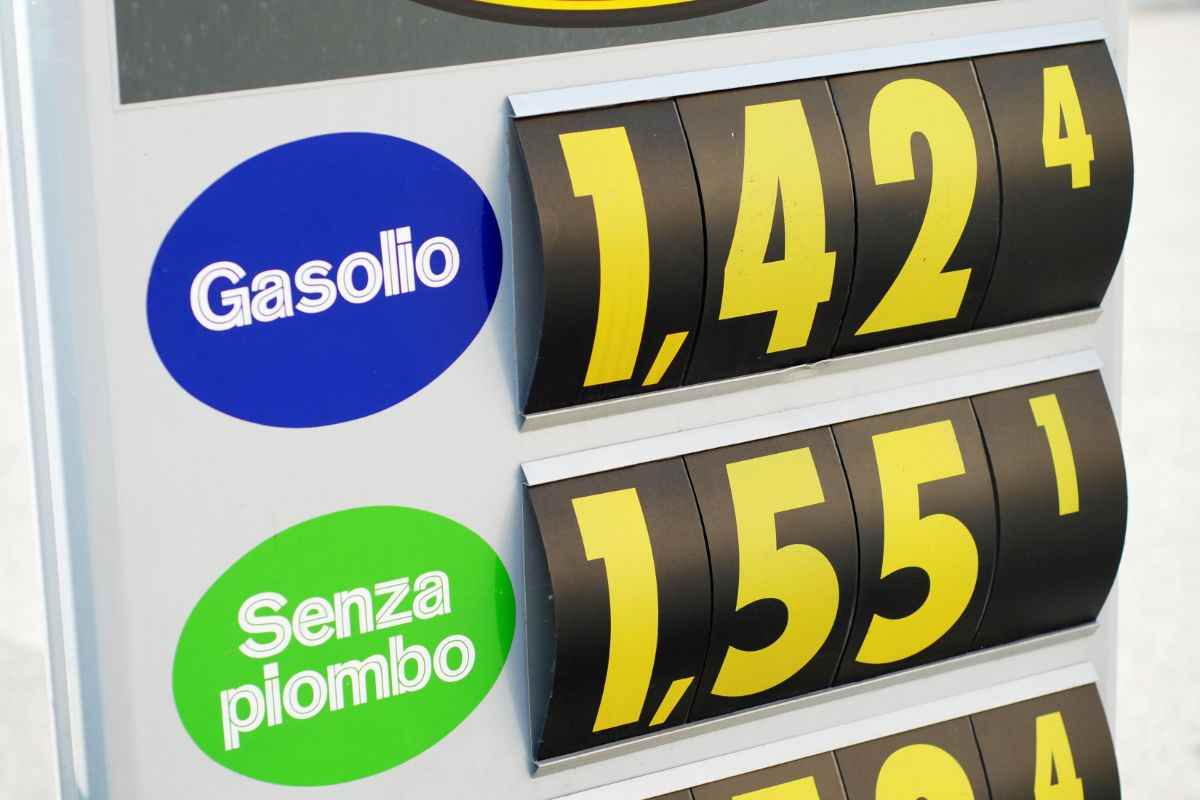 benzina distributore prezzi