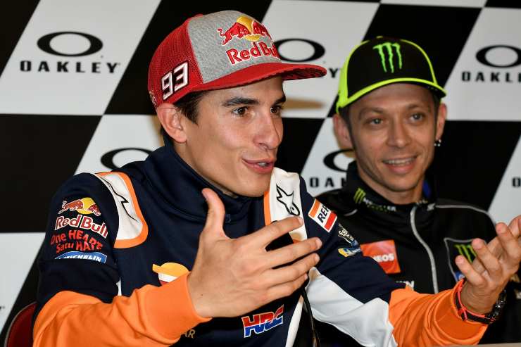 Marc Marquez e Valentino Rossi all'asta di beneficenza