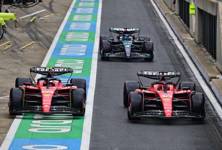 Carlos Sainz e la Ferrari