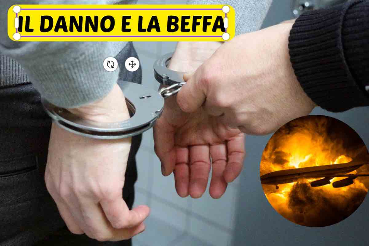 Arrestato dopo l'incidente